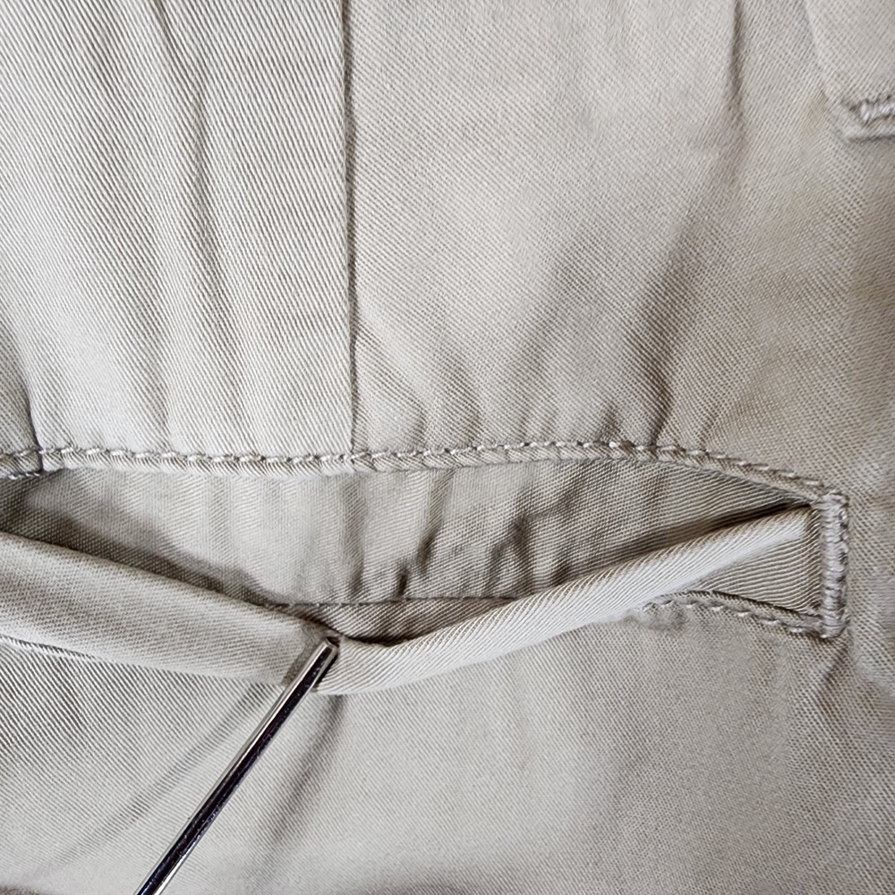 J.Crew Buttery Twill City Fit Chino Shorts Womens 6 Khaki Lightweight NWT - Picture 9 of 14